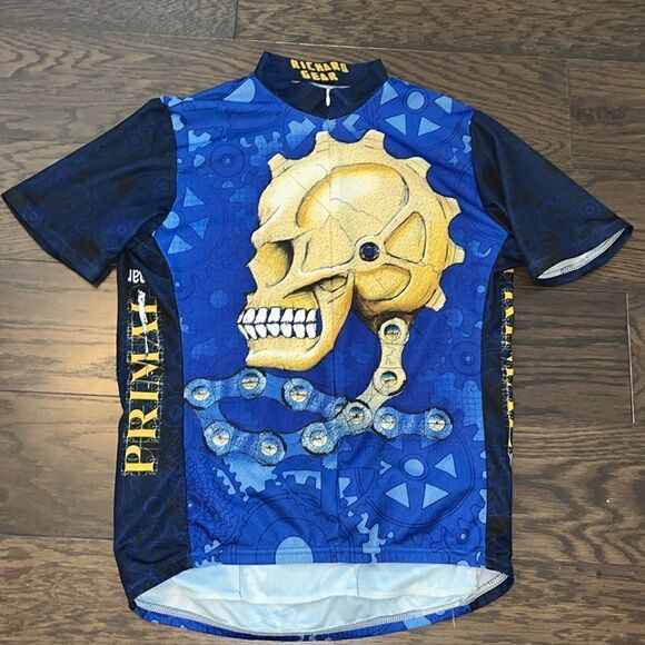 Primal Other - Primal Texas Richard Gear Skeleton Head Chain logo Cycling Bike racing touring